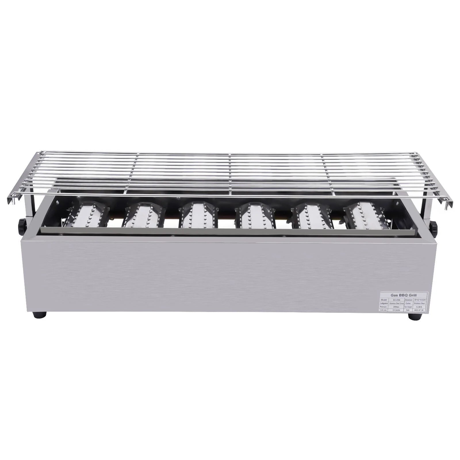 6 Burner LPG Gas Grill Griddle D46120