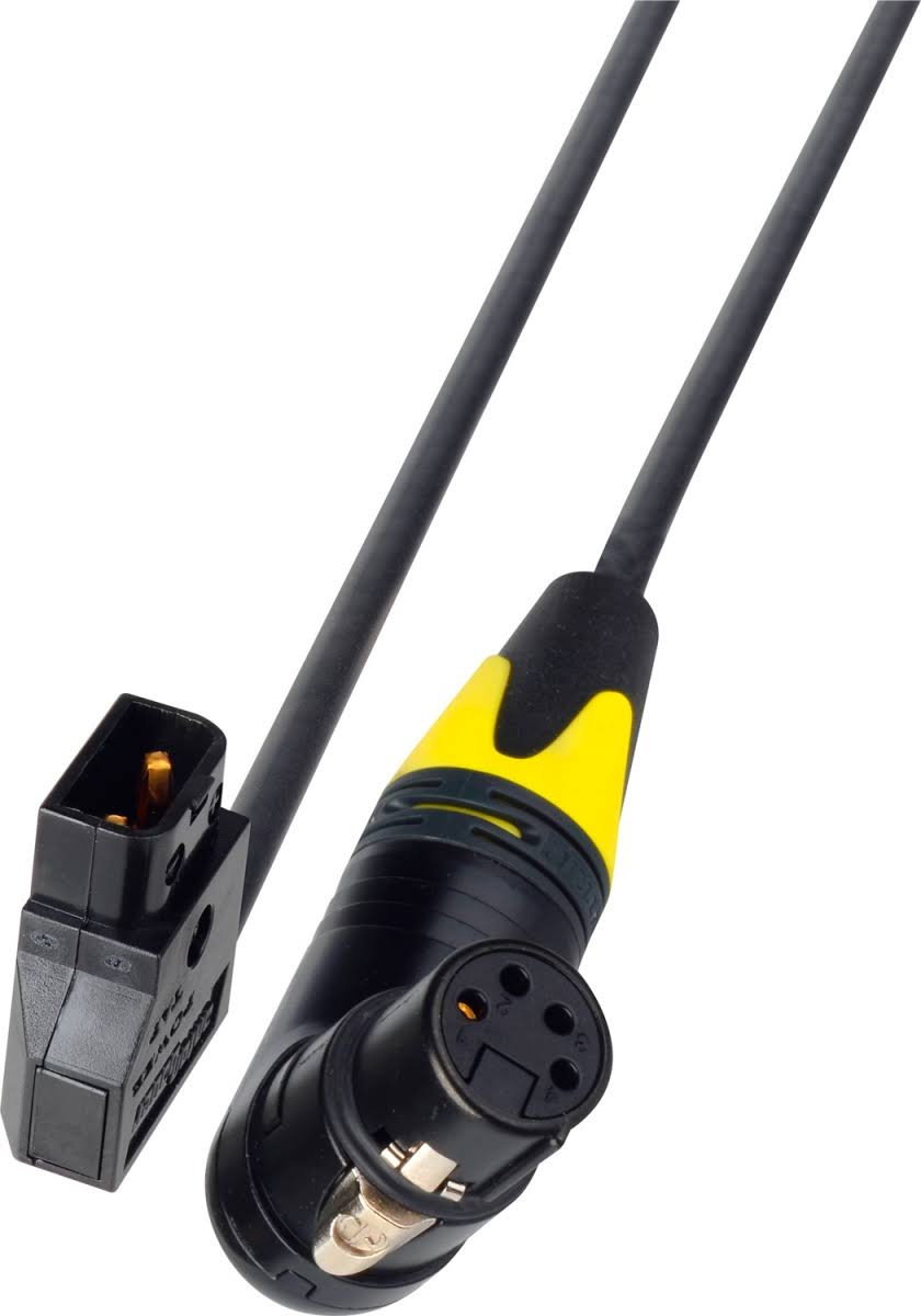PowerTap Male to Right Angle 4-Pin XLR Female DC Power Cable - 7 ft. N82034