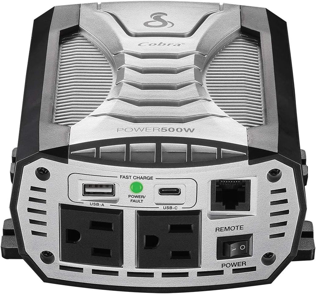 2500W Power Inverter with 4 AC Outlets and 2 USB Ports P8895