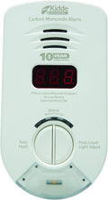 Carbon Monoxide Detector, AC-Plug-In with Lithium Battery Backup, Digital Display, Pack of 2 T560966