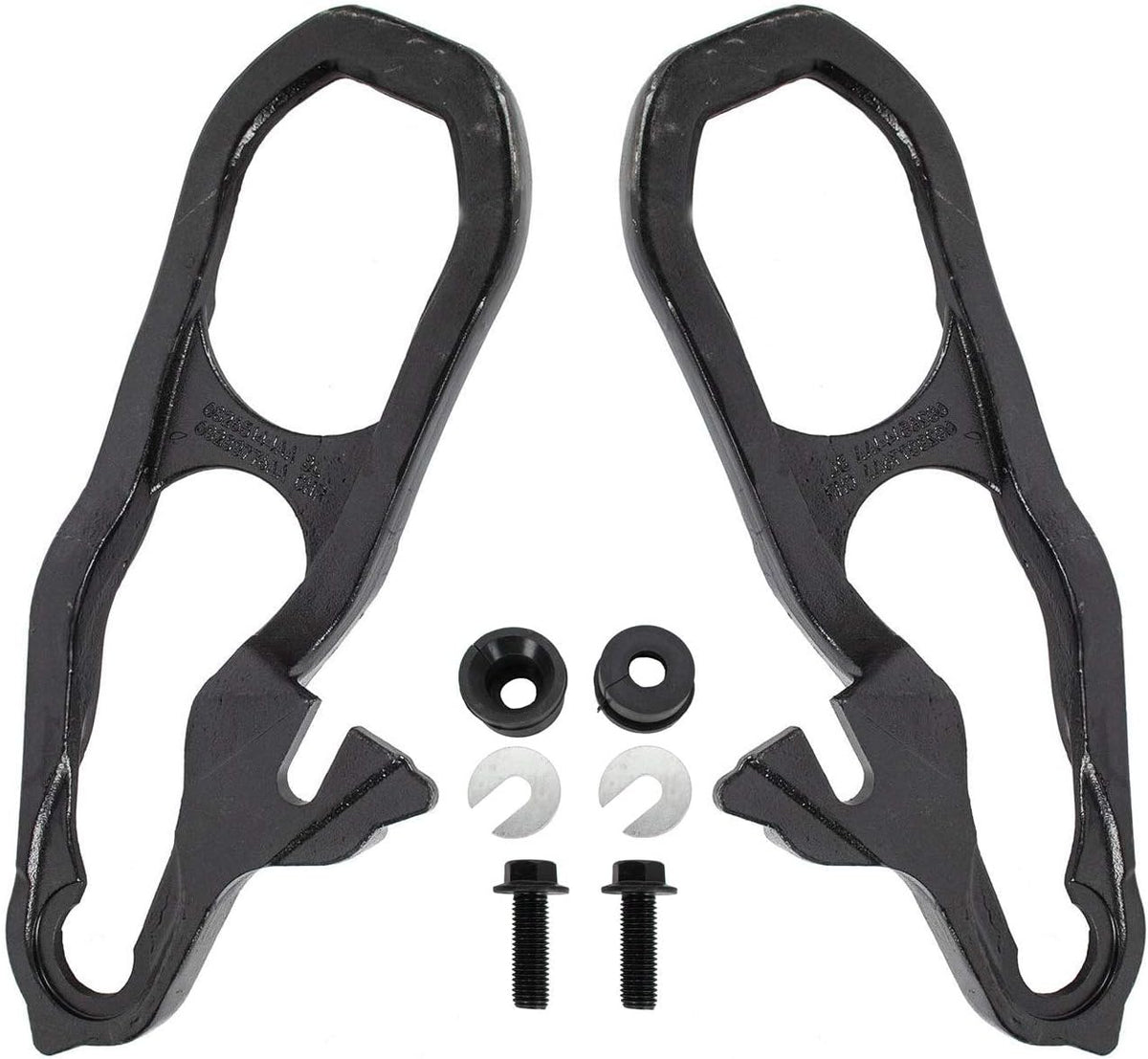 Black Tow Hook and Bumper Bezel for 2019-2021 Ram 1500 J6043