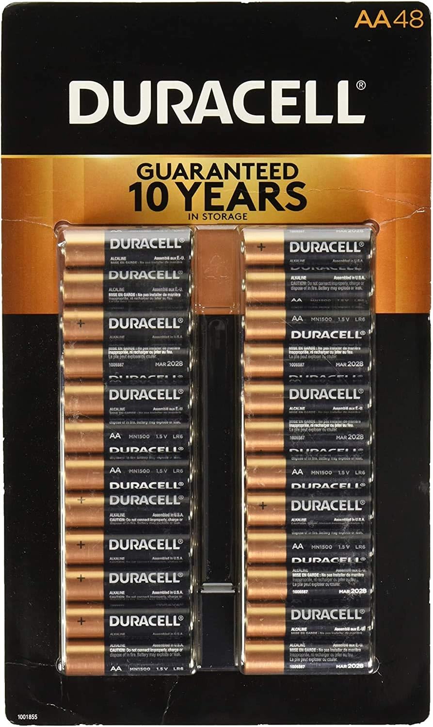 48 AA Batteries & 28 AAA Batteries Valuepack Pack of 2 F852