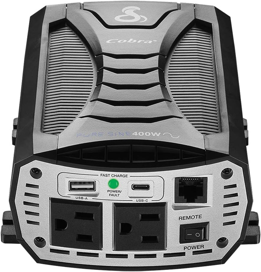 2500W Power Inverter with 4 AC Outlets and 2 USB Ports P8895