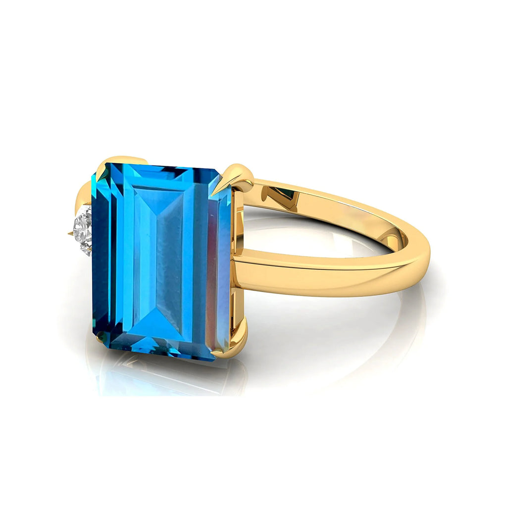 Solid Gold Halo Engagement Ring P1312