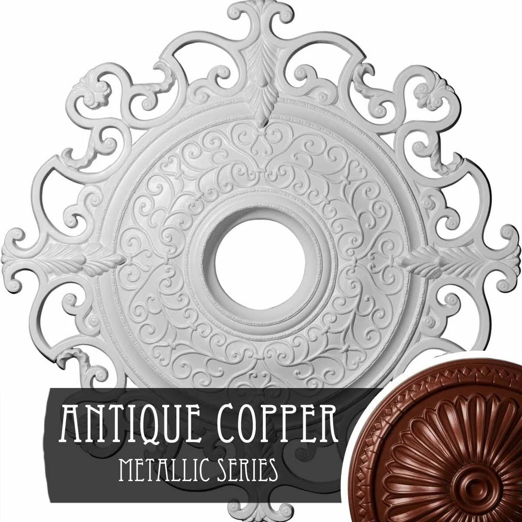 Bronze Ceiling Medallion H196