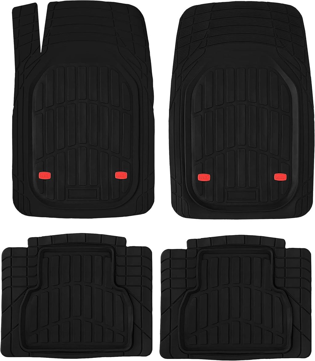 Red SUV Car Automotive Floor Mat 5-Piece Set K108832
