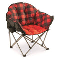 Red Plaid Oversized Club Camp Chair U194616