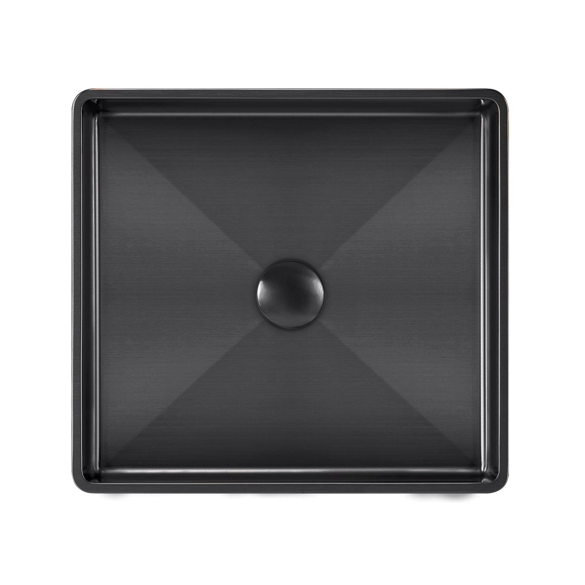 Semi-Recessed Basin Set with Center Drain V947