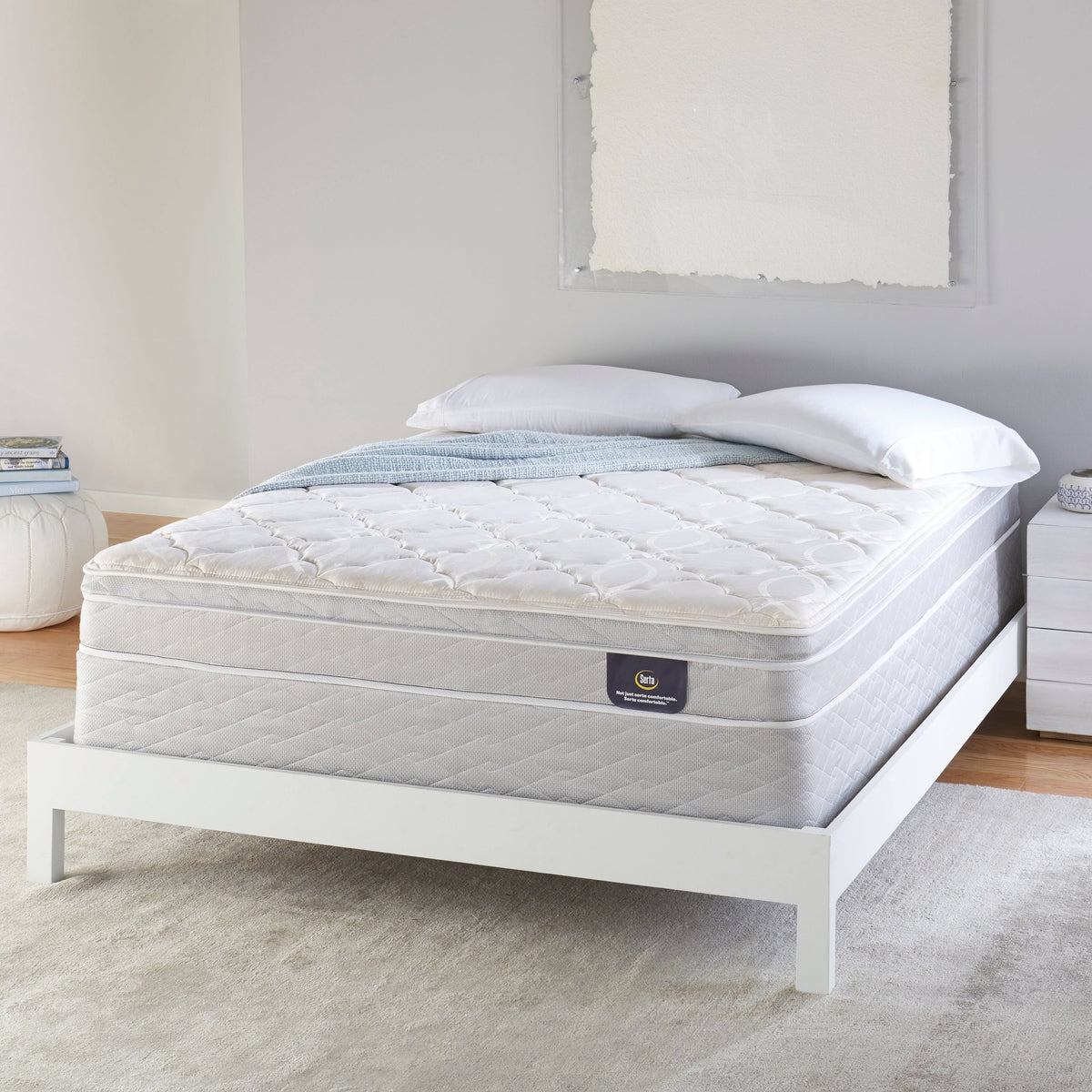 King Plush Innerspring Mattress Set N9279