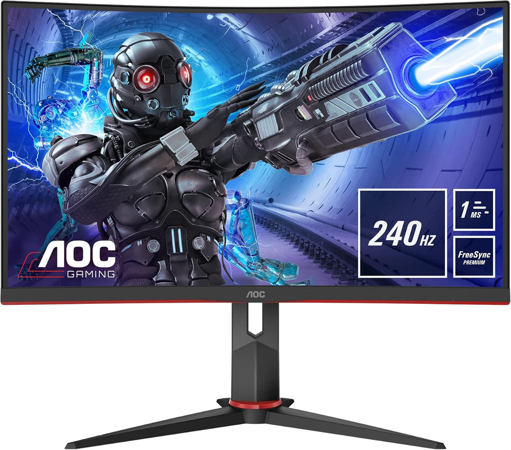 32" Curved Frameless Gaming Monitor, Full HD 1920x1080, VA, 0.5ms 240Hz G67789