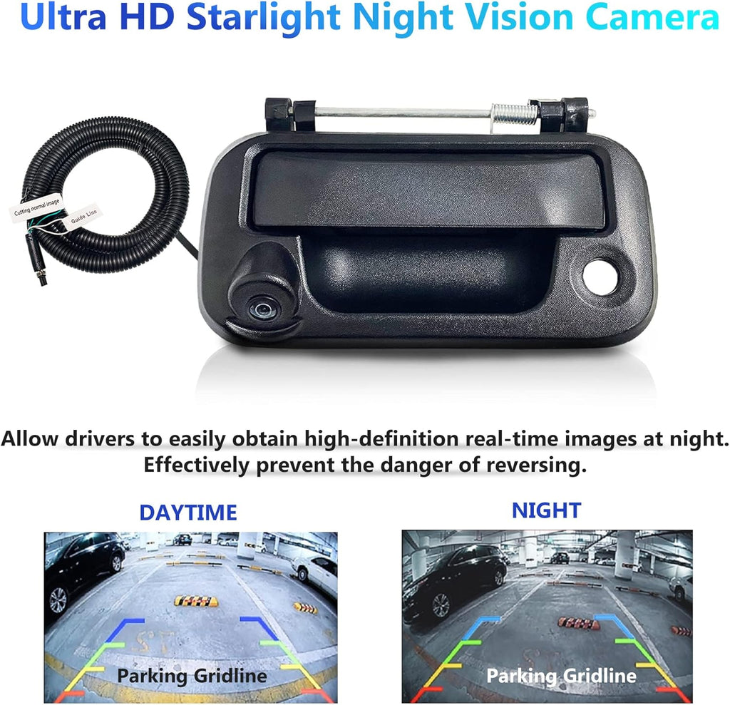 Black Tailgate Handle Backup Camera W422268