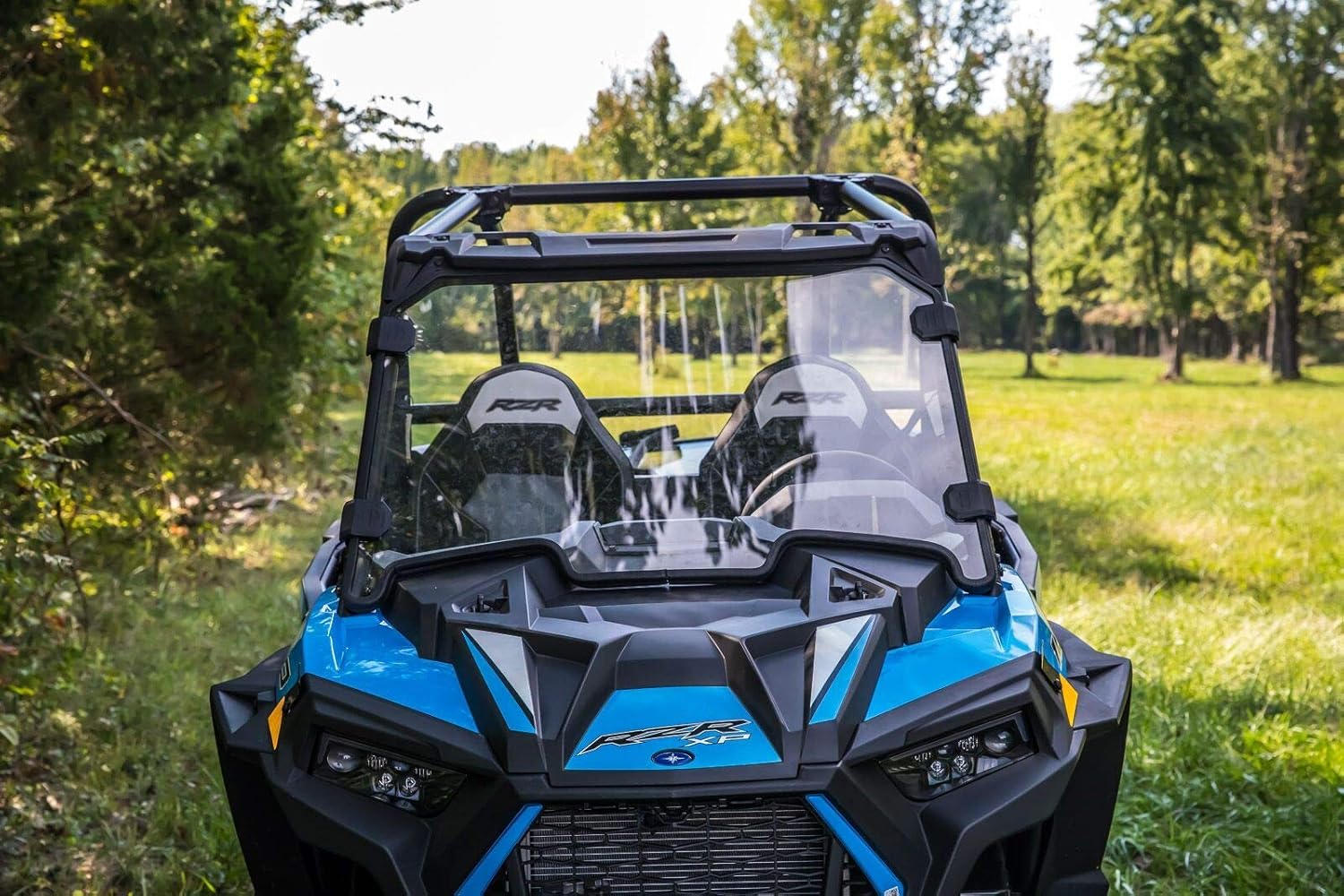 Heavy Duty Full Windshield for Polaris RZR XP 1000 / XP 4 1000, 1/4" Thick Clear Polycarbonate Y90539