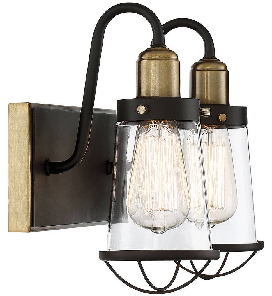 2 Light Bath Bar Satin H710309