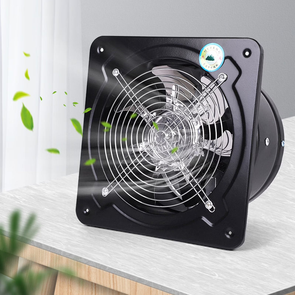 7" 50W Wall Exhaust Fan Metal Plate Axial Ventilation C19934