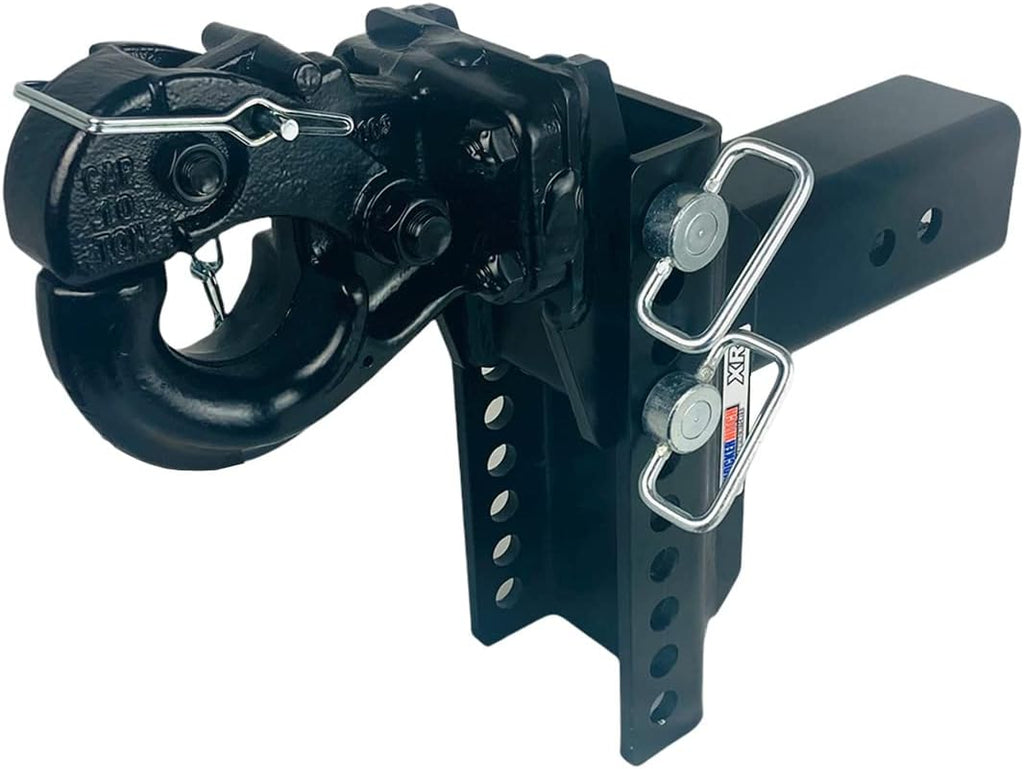 Pintle Hook Drop Ball Mount, Fits 2" Hitch U86682