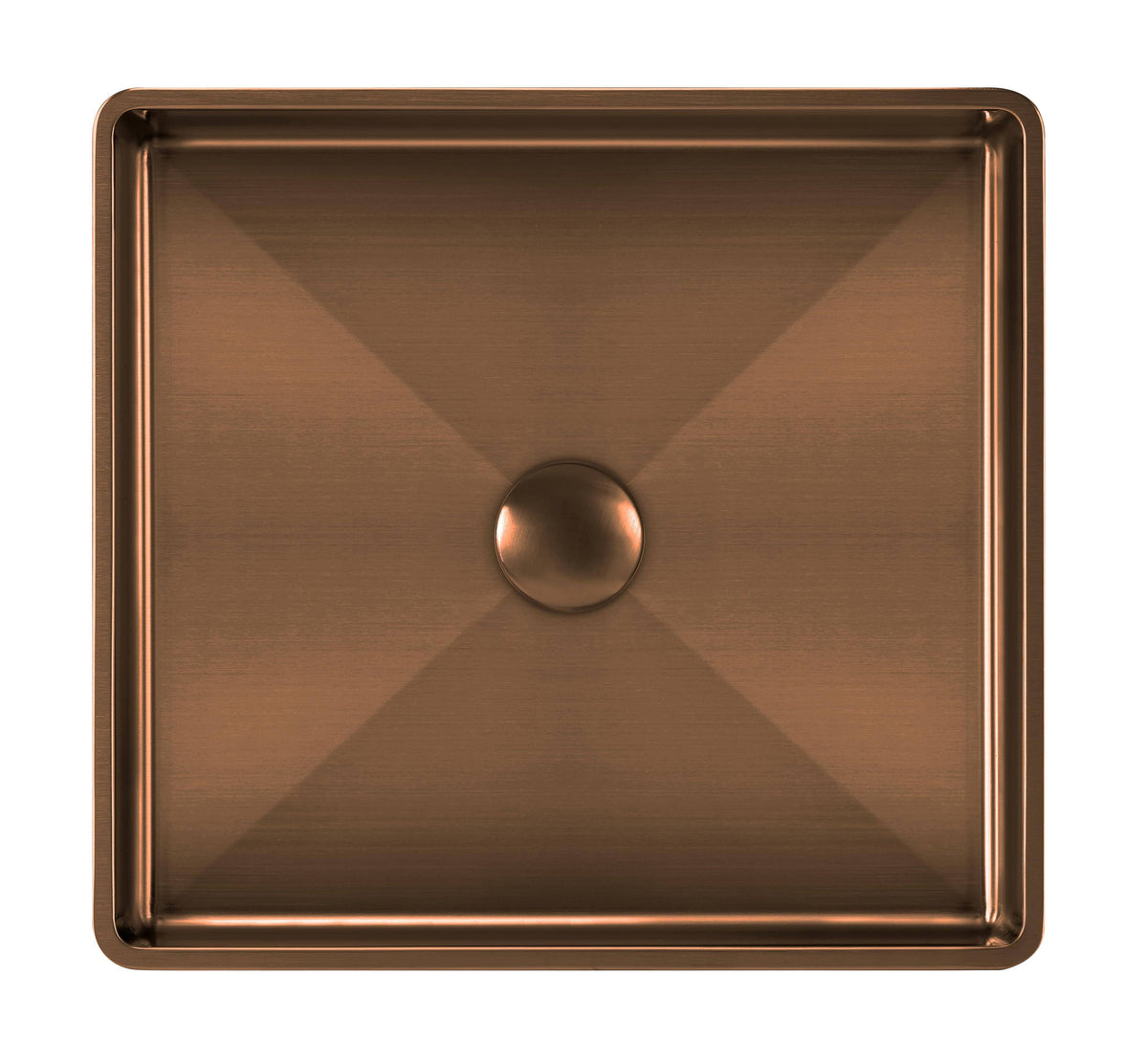 Semi-Recessed Basin Set with Center Drain V947