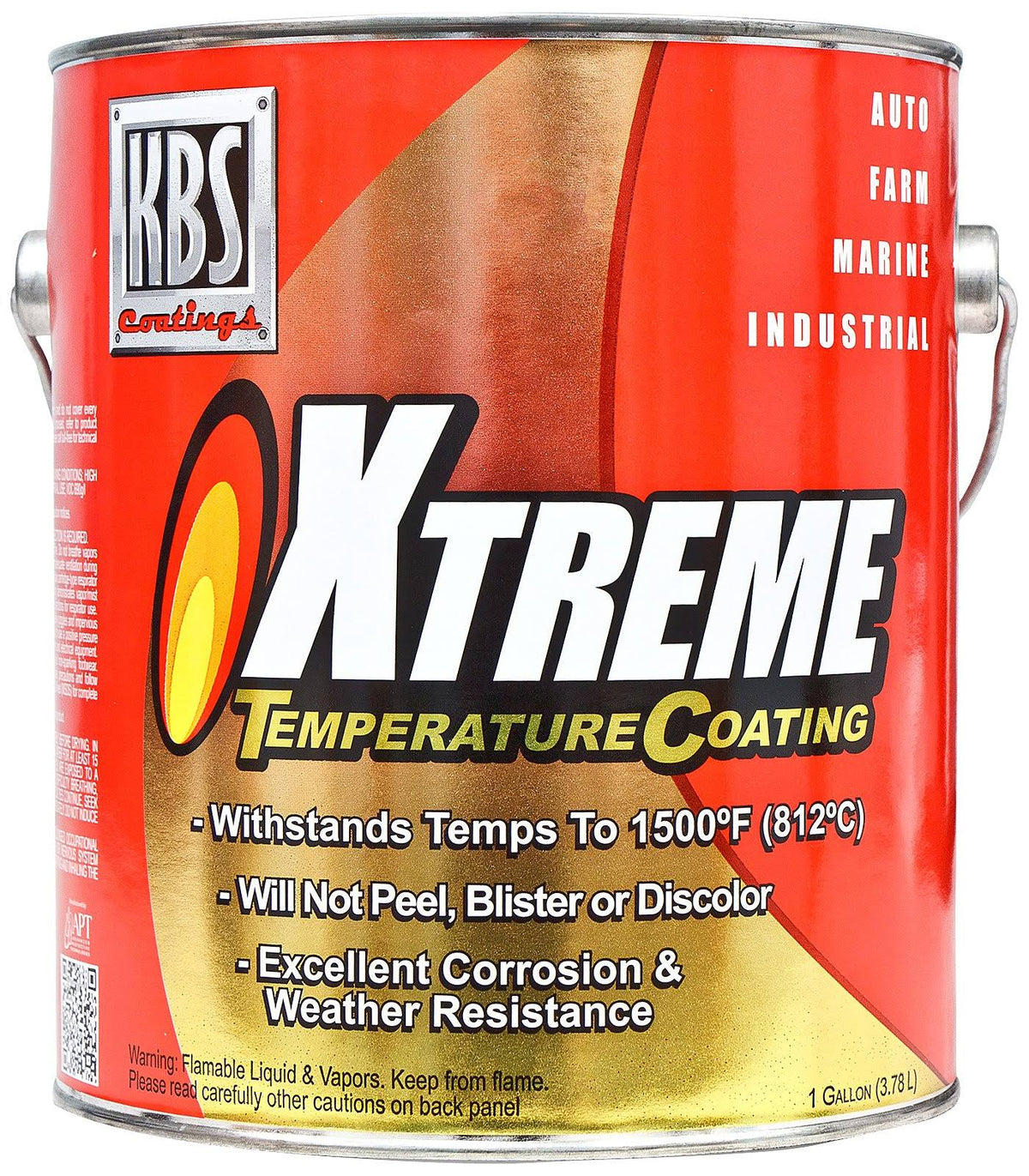 Aluminum Xtreme Temperature Coating - 1 Gallon D898490
