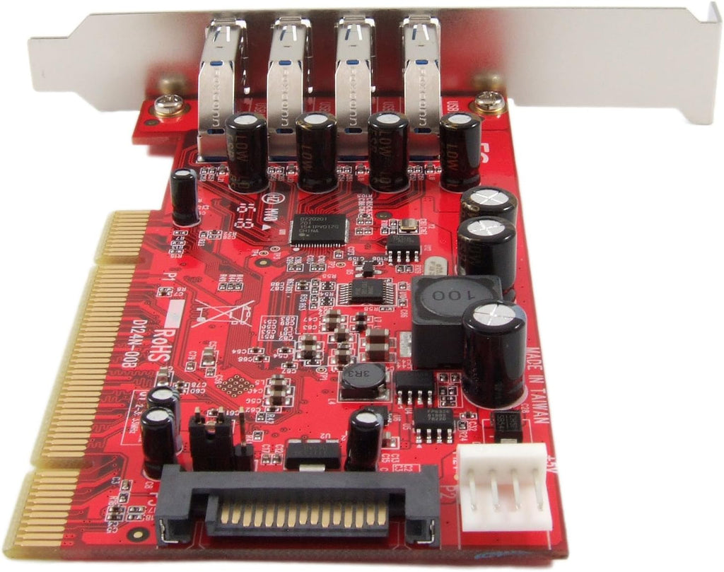 USB 3.0 4-Port PCI Host Adapter Card T822