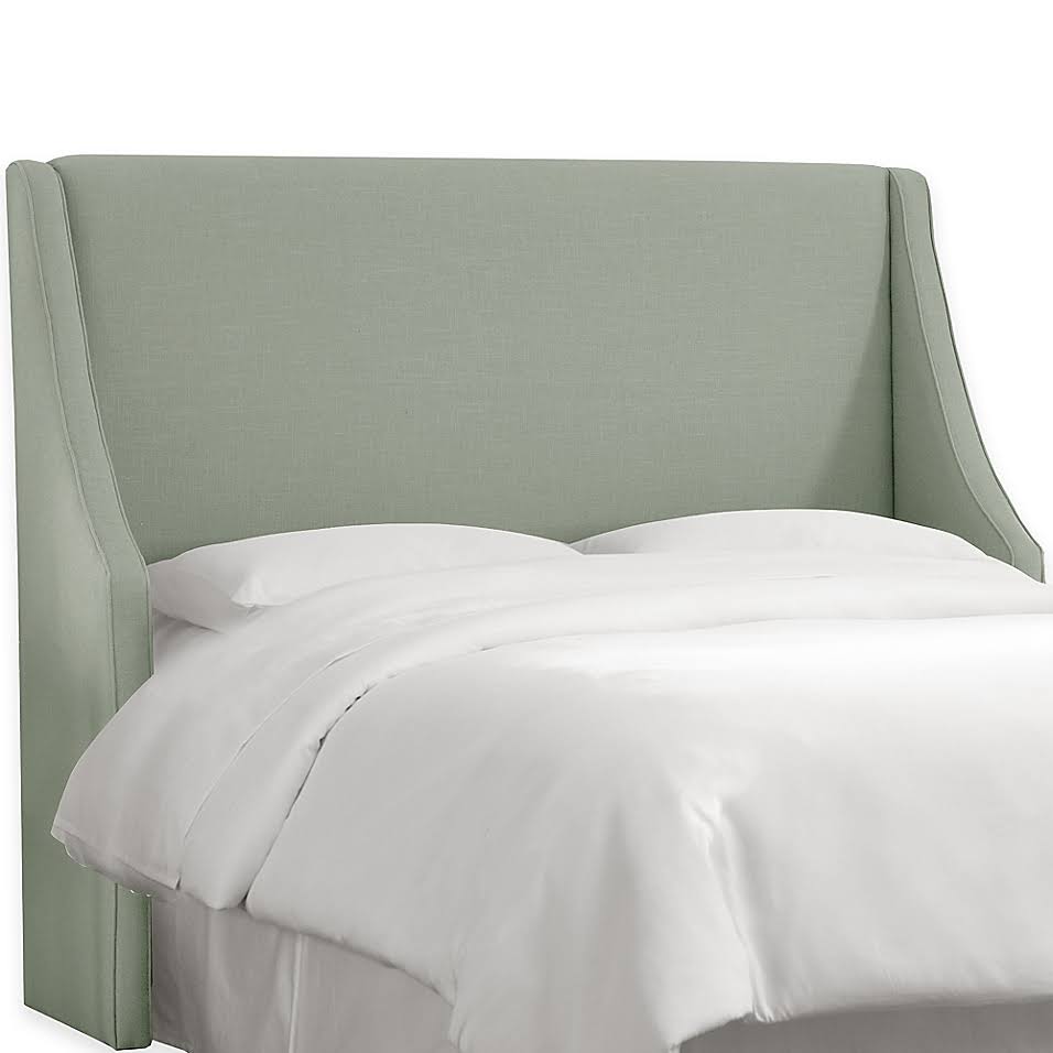 California King Linen Headboard Y645285