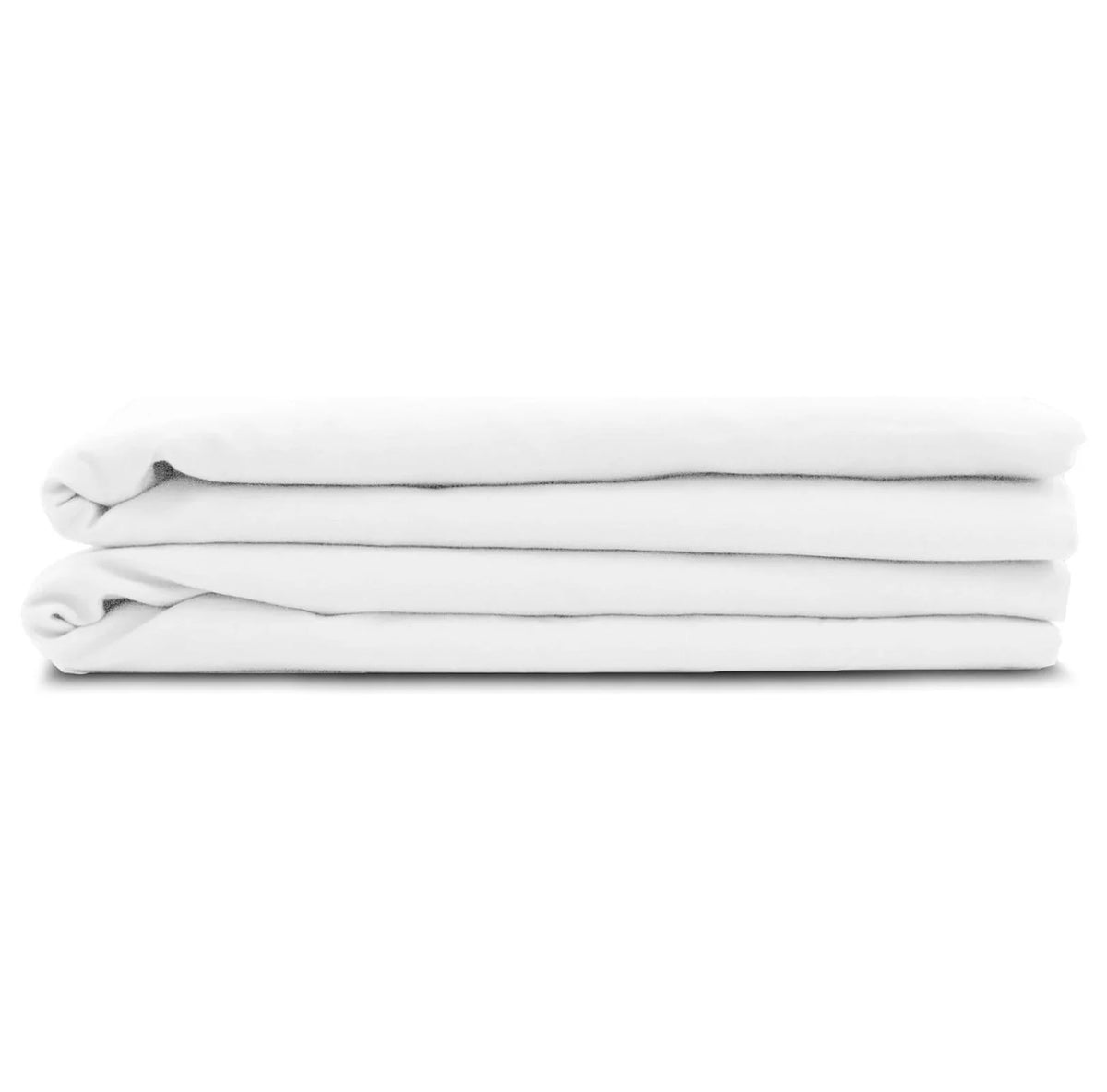 2-Pack Twin Size White Flat Sheets, 66" x 96" Q141654