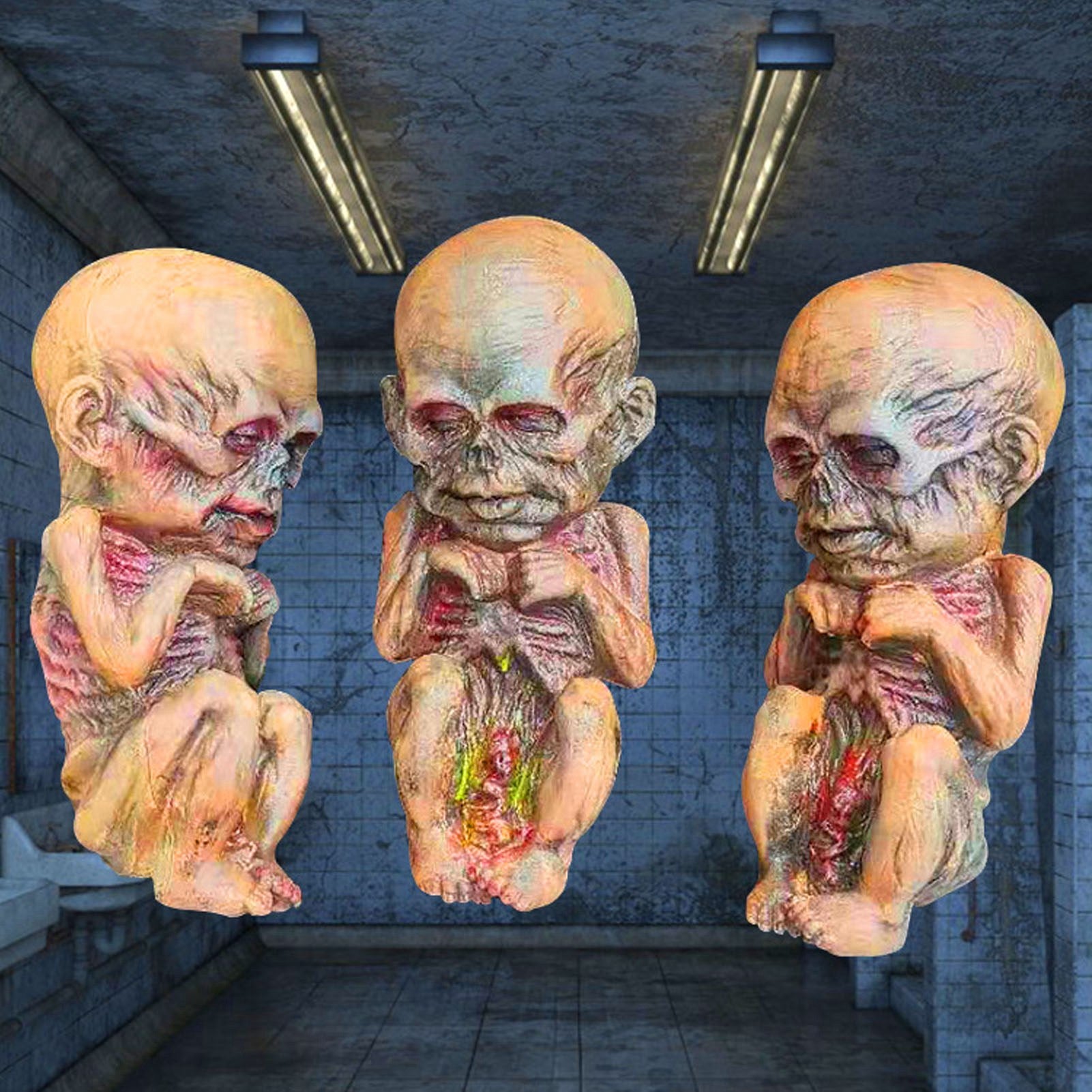 Haunted Doll Halloween Decoration Props Z324