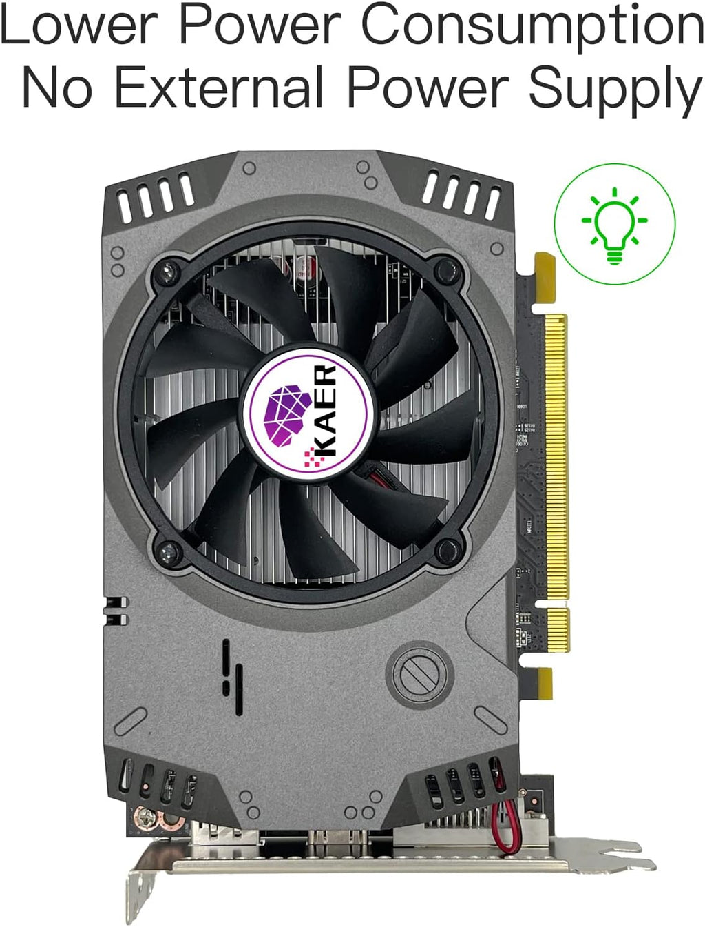 AMD Radeon RX 550 Graphics Card, 4GB, GDDR5, 128 Bit, PCI Express 3.0 X8, DP/HDMI/DVI-D M54286