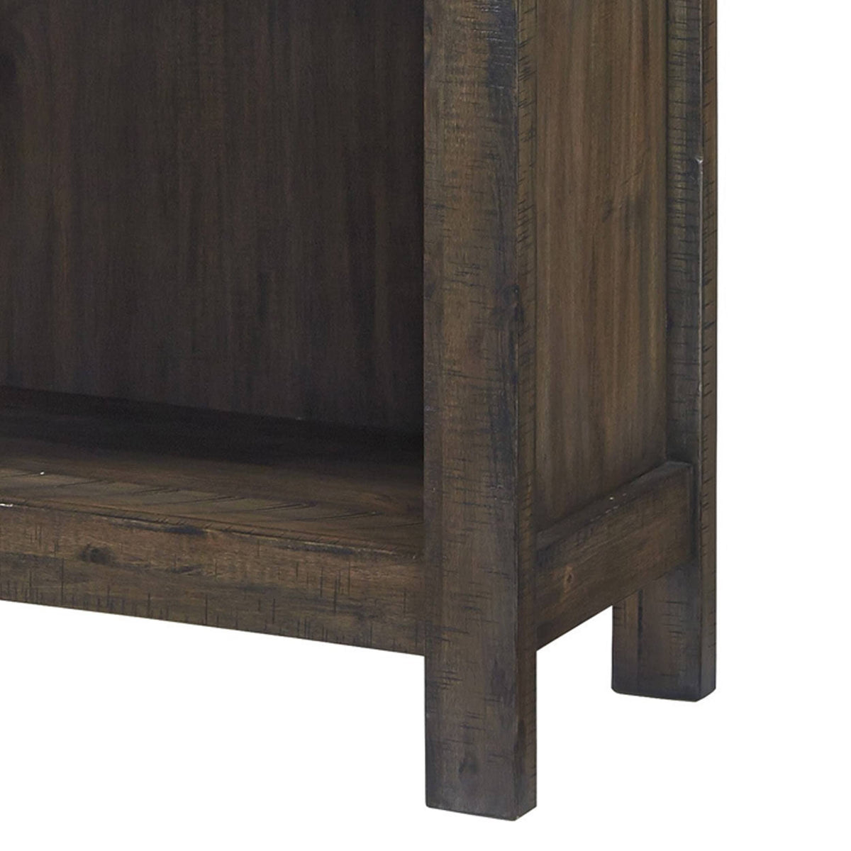 Dark Brown 3 Open Shelves Bookcase X200