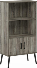 French Oak Accent Cabinet with Wood Legs, Pack of 2 V4581