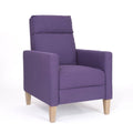 Violet Fabric Recliner Z154