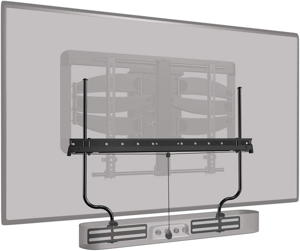 Soundbar Mount Bracket, Height & Depth Adjust, Supports Sound Bars Up To 20 lbs, Pack of 2 R96125