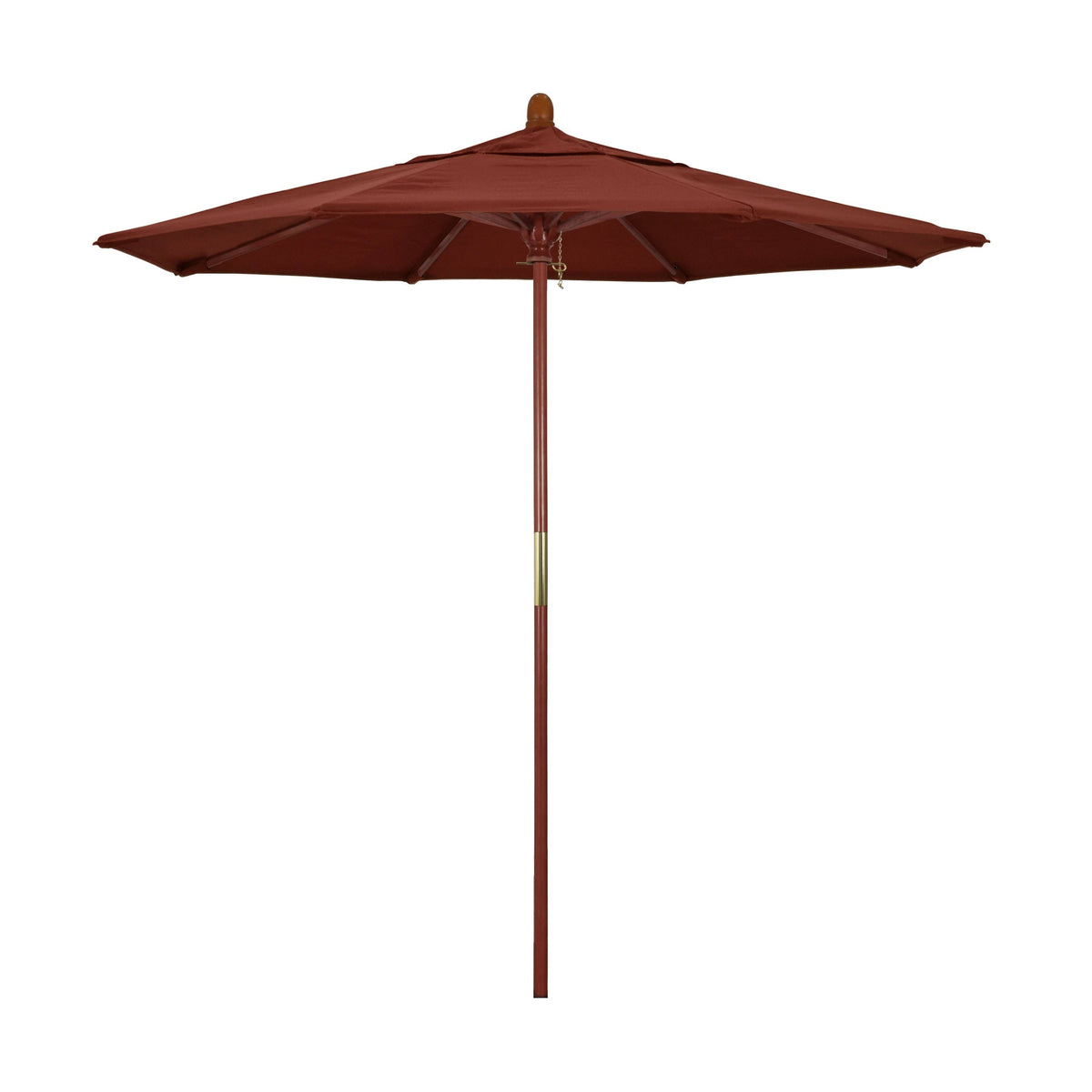 7.5 ft Wood Market Umbrella K918065