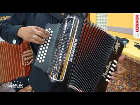 F-Bb-Eb Diatonic Accordion L9695