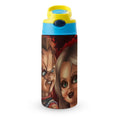 Insulated Stainless Steel Water Bottle with Straw I366