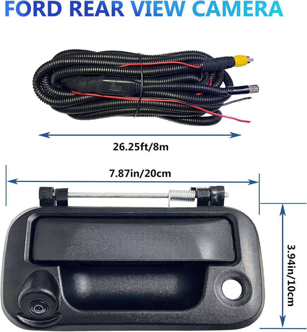 Black Tailgate Handle Backup Camera W422268