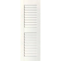 White Louvered Shutters Pair U82240