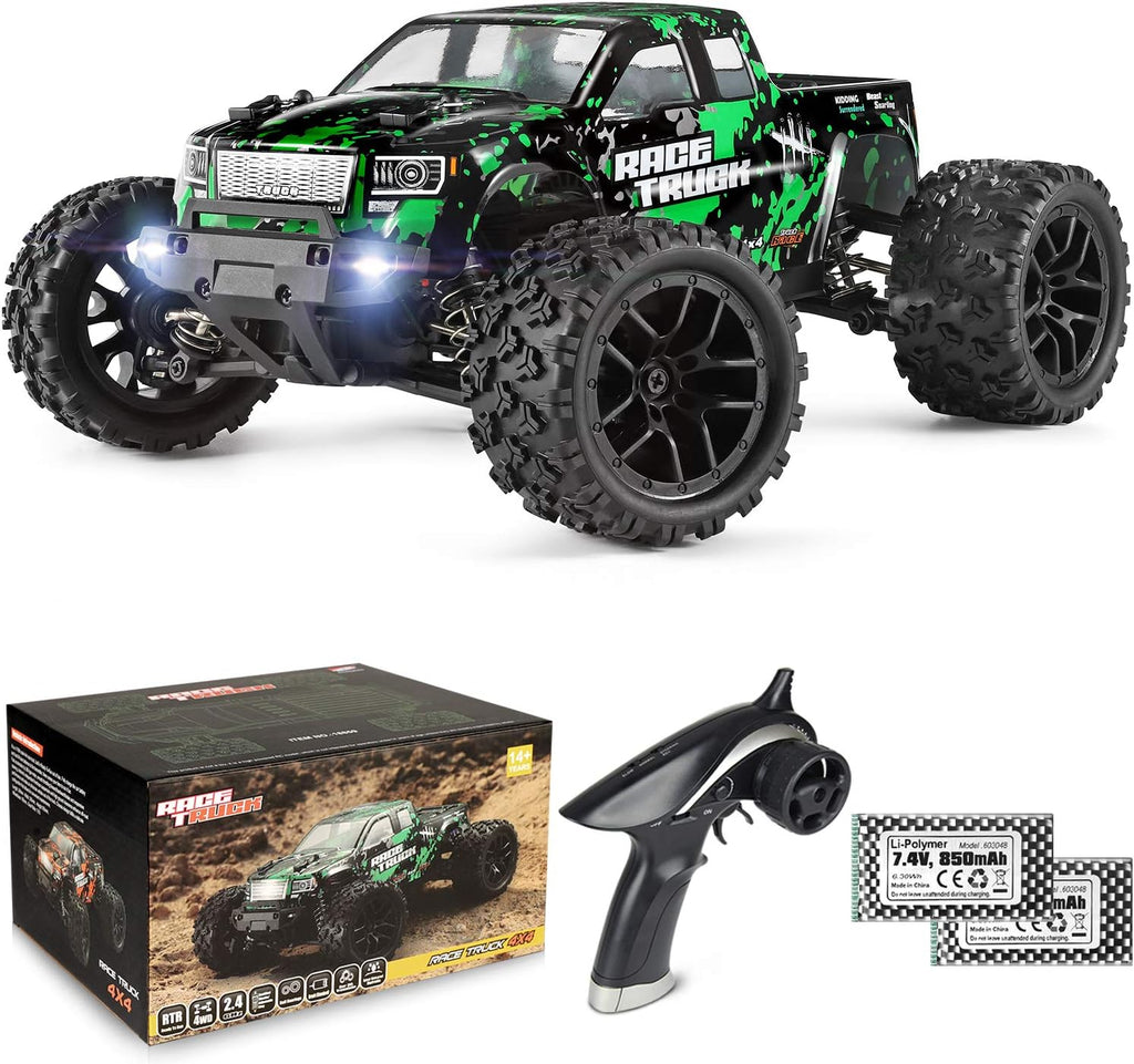 1:18 Scale 4WD Electric RC Car with 2.4 GHz Remote Control Z836