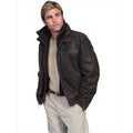 Brown Leather Wear Jacket XXL U238152