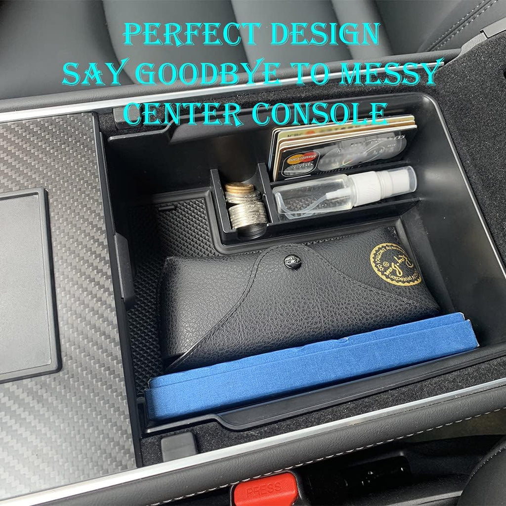 Center Console Organizer Tray Storage Box ABS Material 3PCS Pack of 2 U623