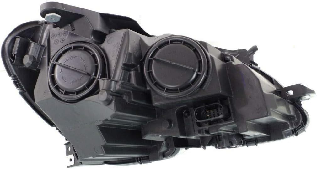 Headlight Assembly Pair for Mercedes-Benz C250 C300 C350 C63 AMG 2012 2013 2014 Halogen CAPA Certified X294