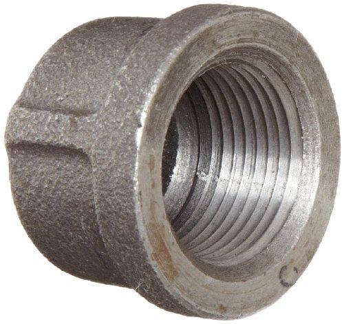 Black Malleable Iron Pipe Fitting Cap I629