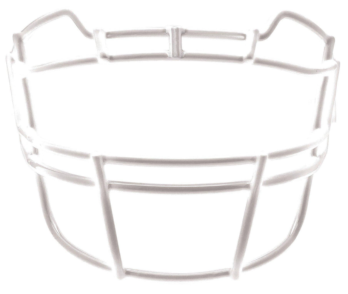 White Carbon Steel Varsity Football Faceguard H34677