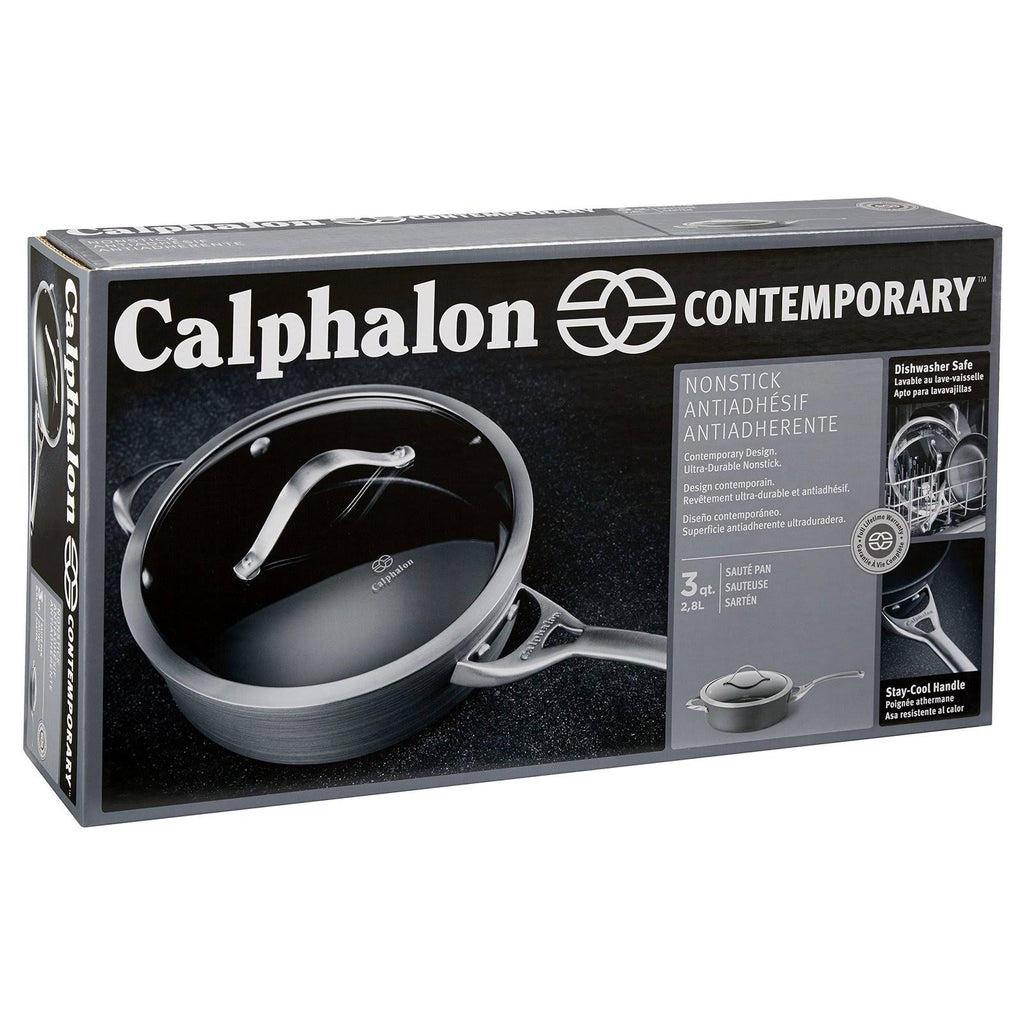3 Qt Nonstick Covered Saute Pan R4298