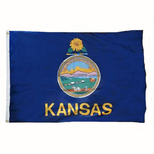 Kansas State Flag 4ft x 6ft K562