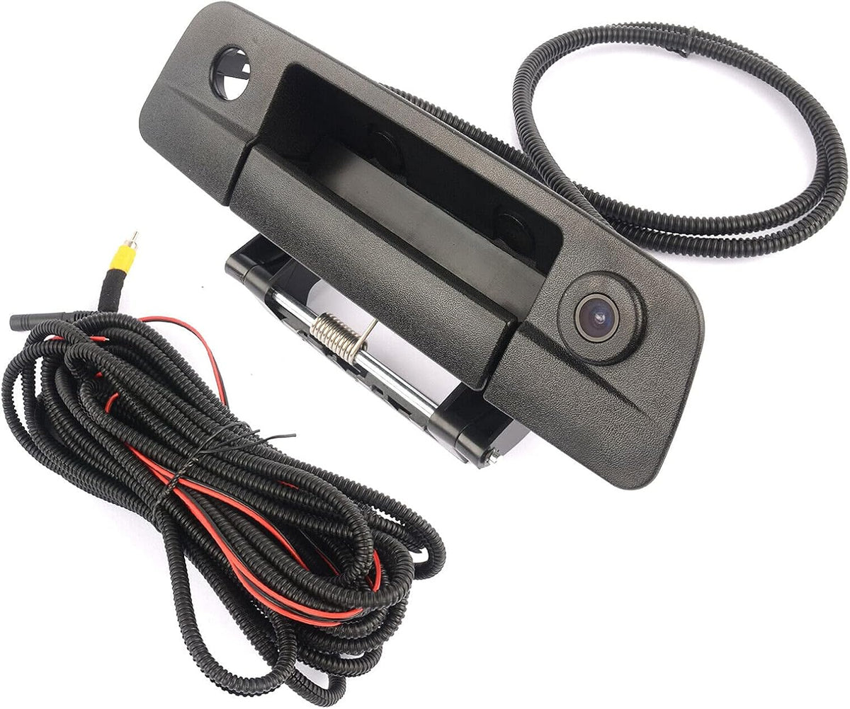 Rear View Back up Camera with Tailgate Reverse Handle Replacement for Dodge Ram Pickup Pack of 2 B2911