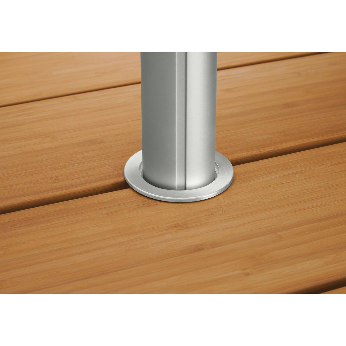Red Recycled HDPE Patio Table X2954