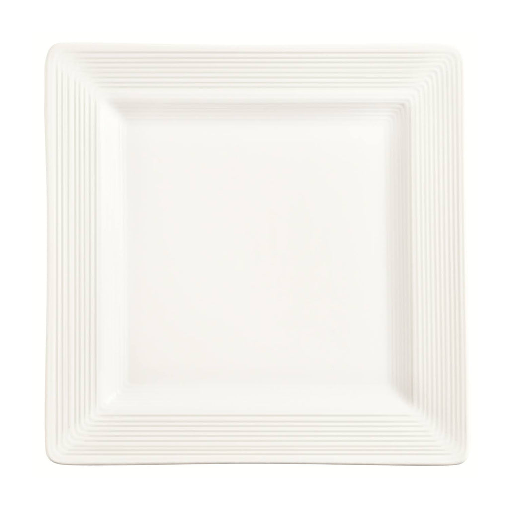 Slate 12x22 Carved Rim Square Plate E82266