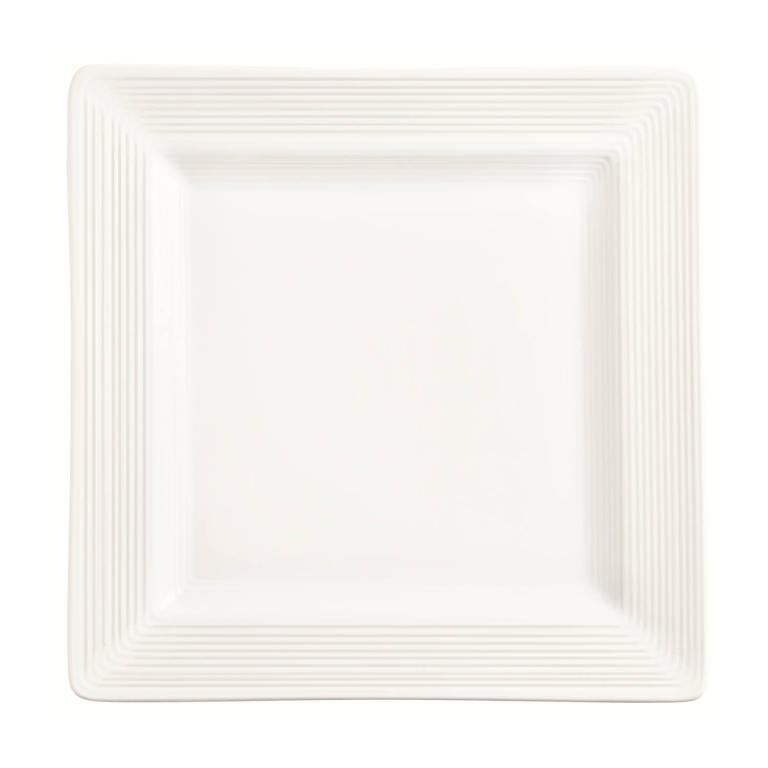 Slate 12x22 Carved Rim Square Plate E82266