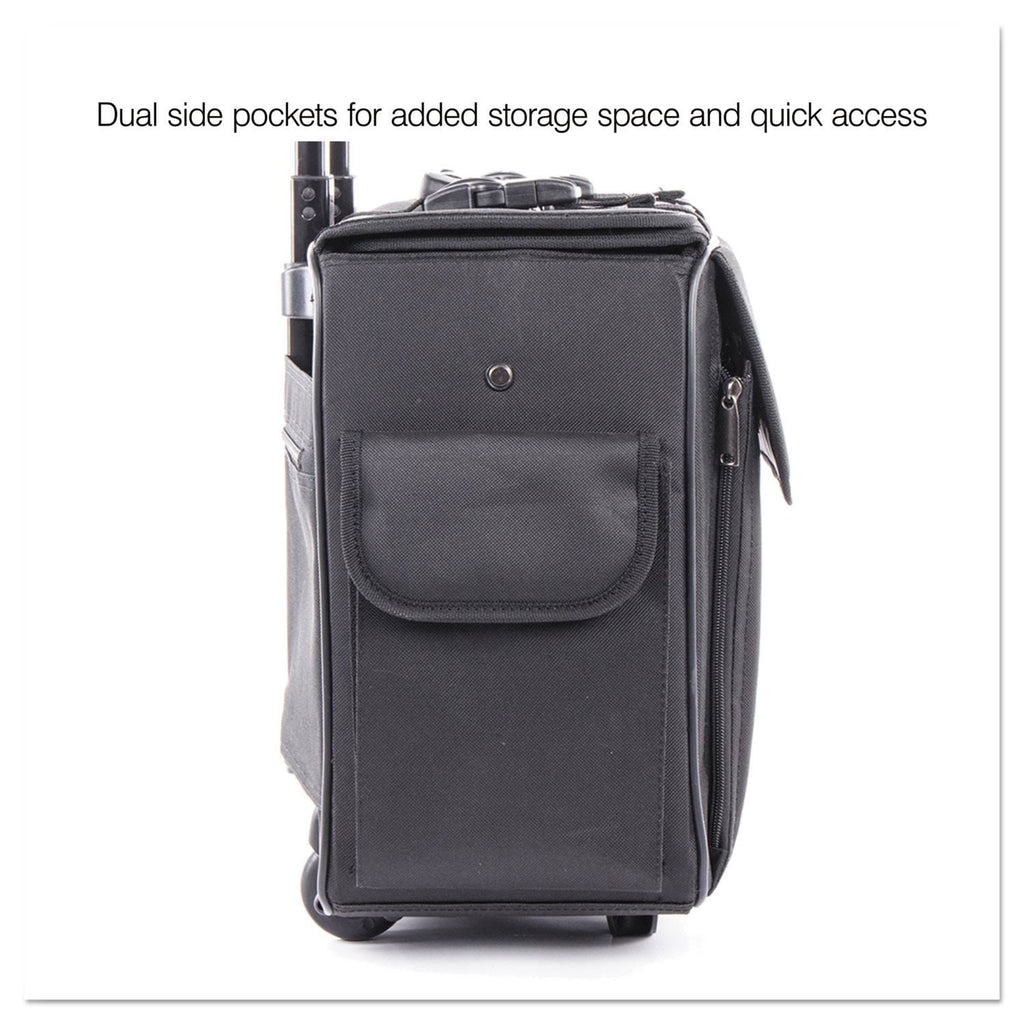 Black Rolling Computer Case F983
