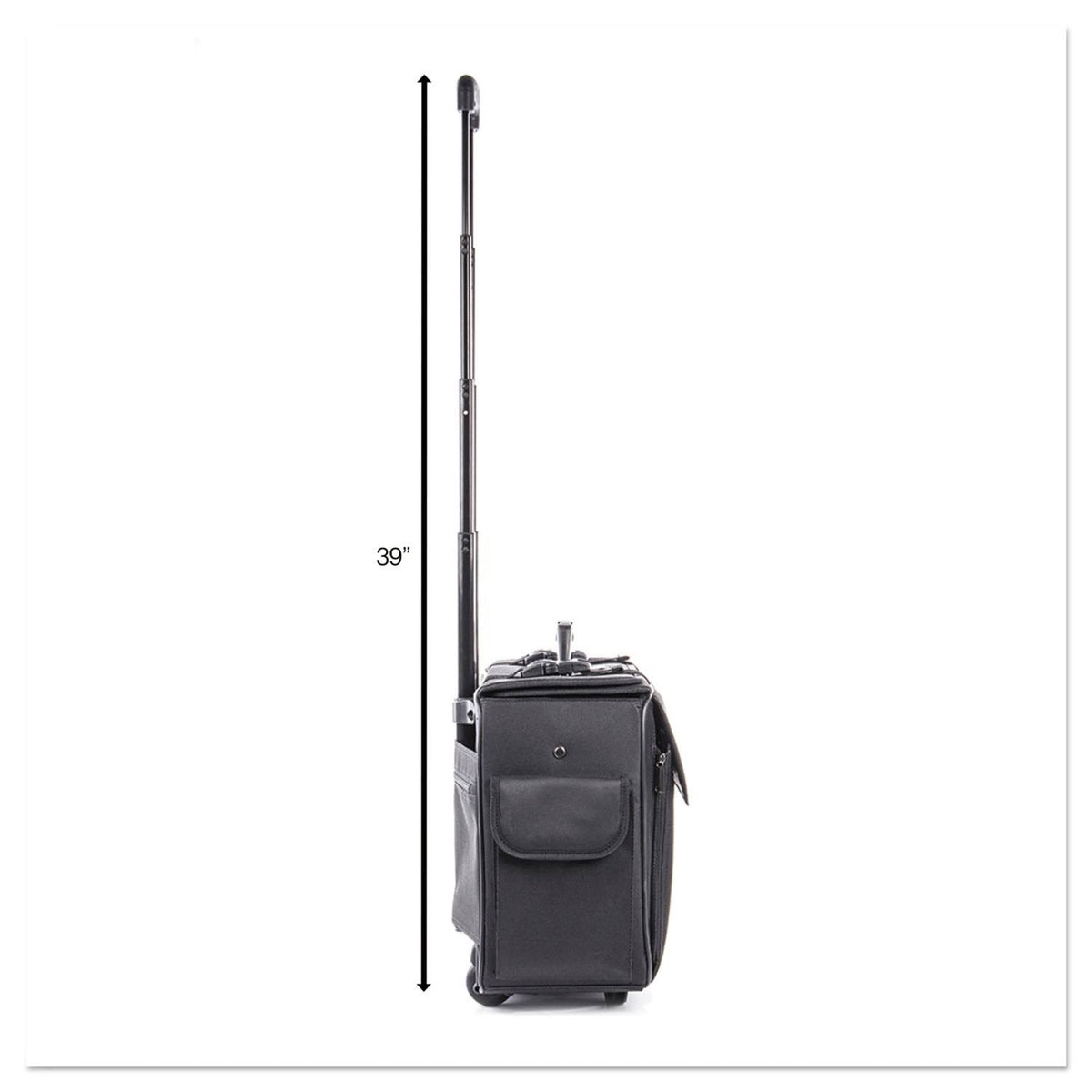 Black Rolling Computer Case F983