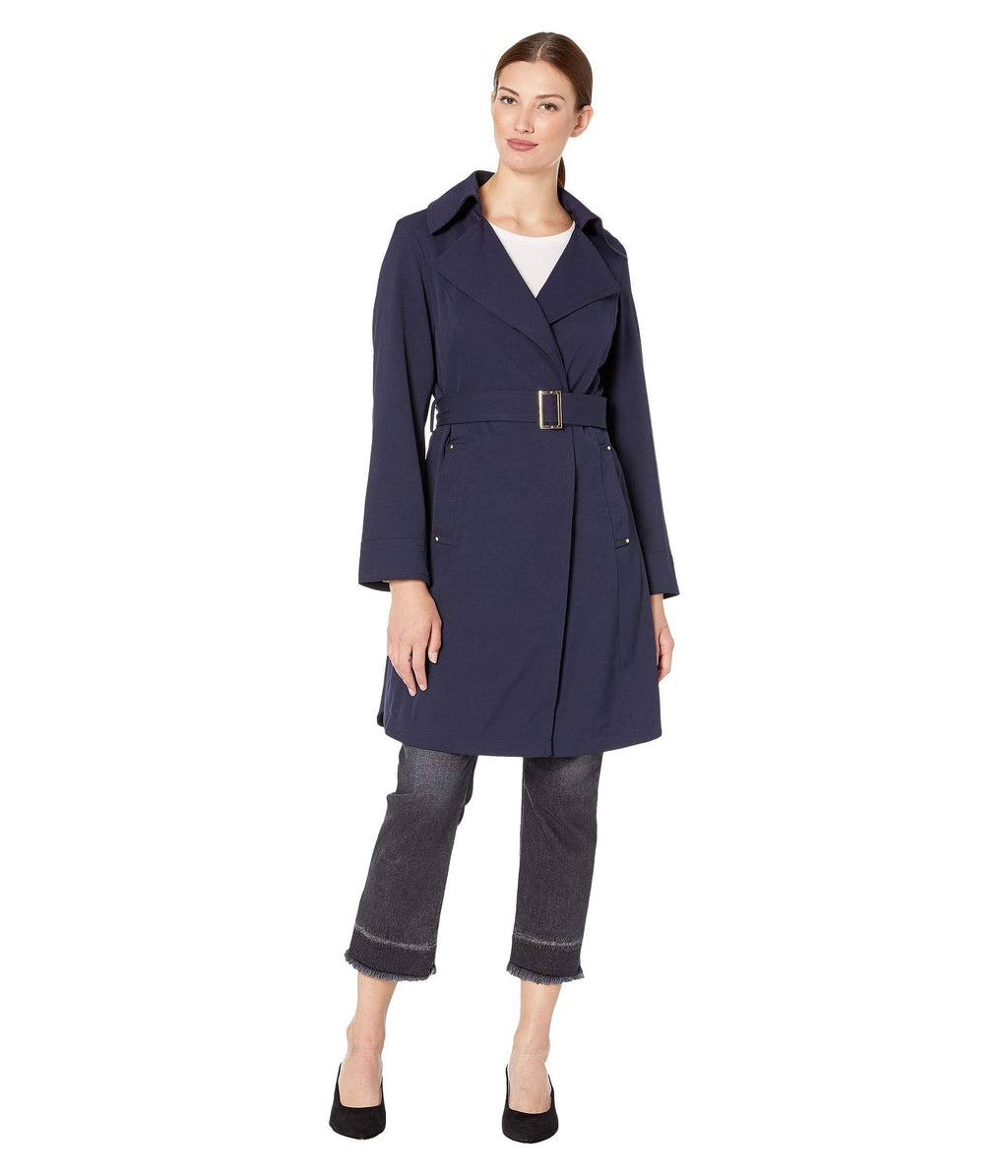 Belted Trench, Dusty Pink O722